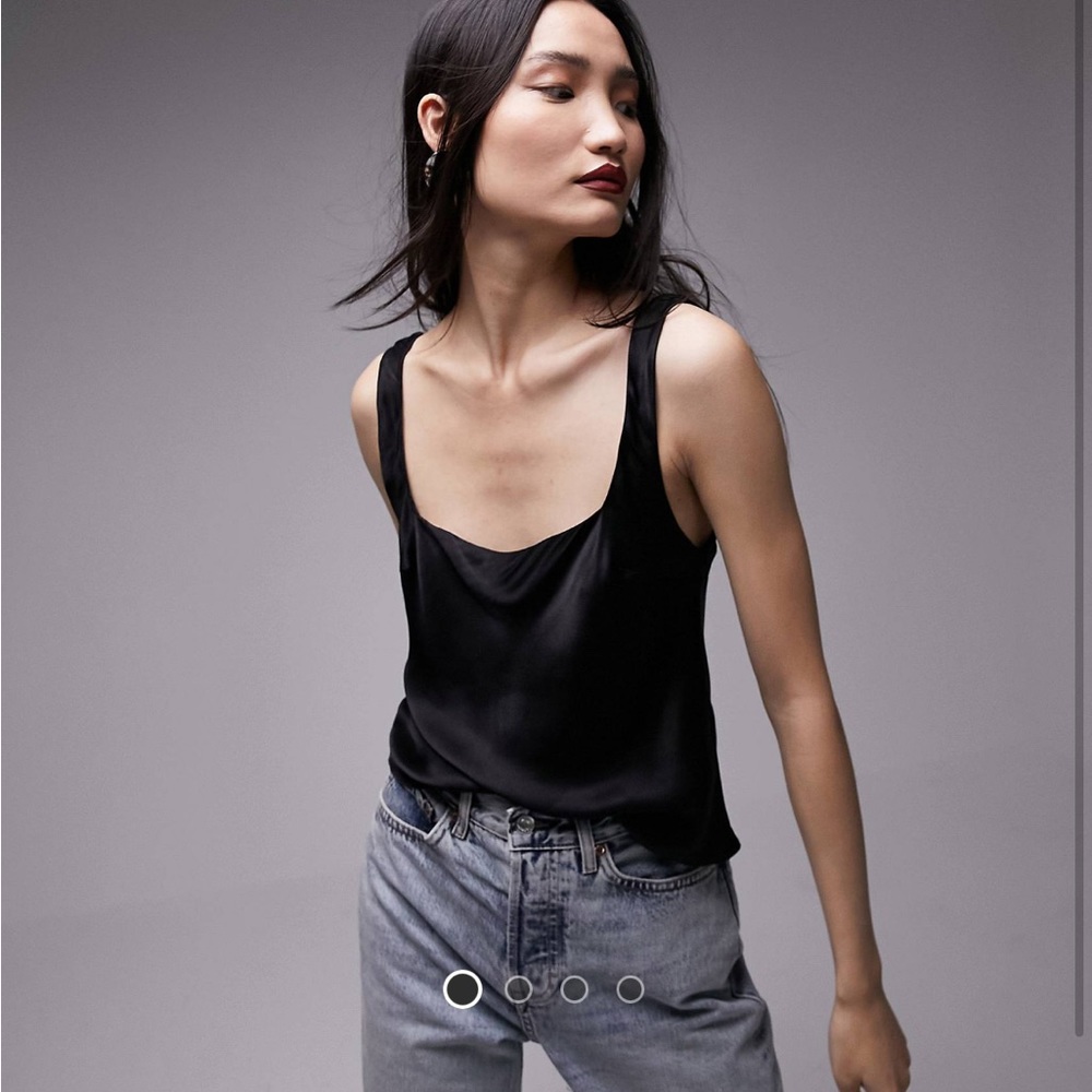 Topshop satin cami